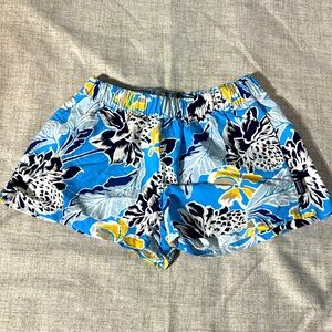 Patagonia Blue Floral Women's Shorts